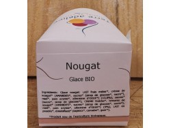 Glace Petit Pot Nougat Bio